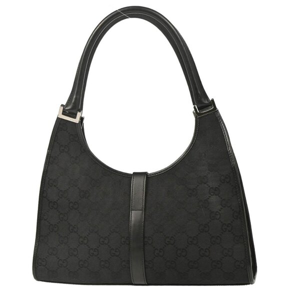 Gucci Black GG Jackie Handbag - Picture 3 of 11